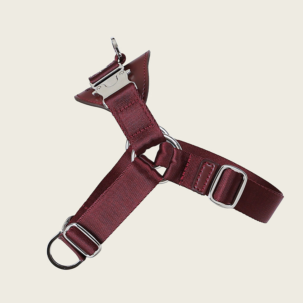 Horsebit Harness : Burgundy