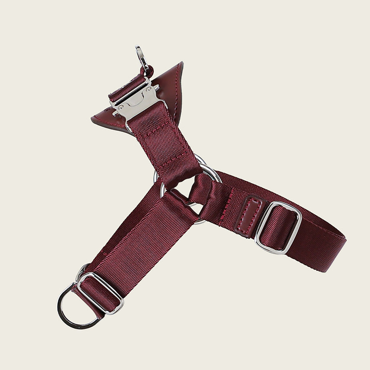 Horsebit Harness : Burgundy
