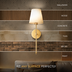 WIRELESS WALL SCONCE