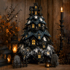 Special Offer - DIY Halloween Cat Quilted Fabric Tree Kit