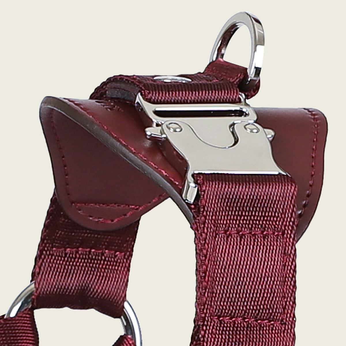 Horsebit Harness : Burgundy