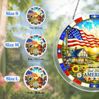 🔥Limited Edition🔥 Acrylic Jigsaw Puzzle Suncatcher - Home of Freedom