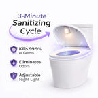 Self Cleaning UV Toilet Sanitizer & Night Light