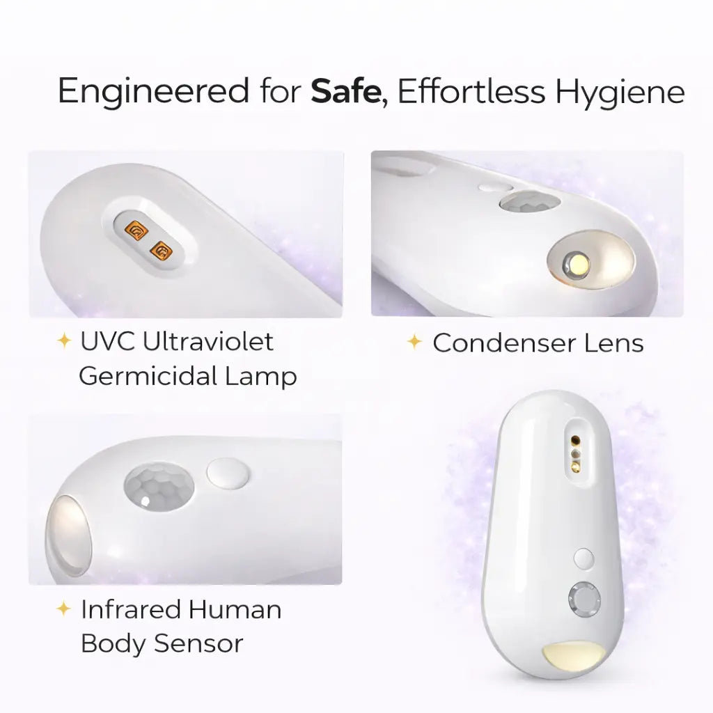 Self Cleaning UV Toilet Sanitizer & Night Light