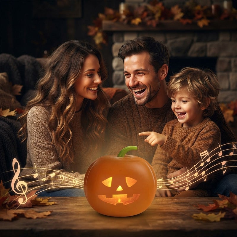 Talking Jack‑o'‑lantern Halloween Projector