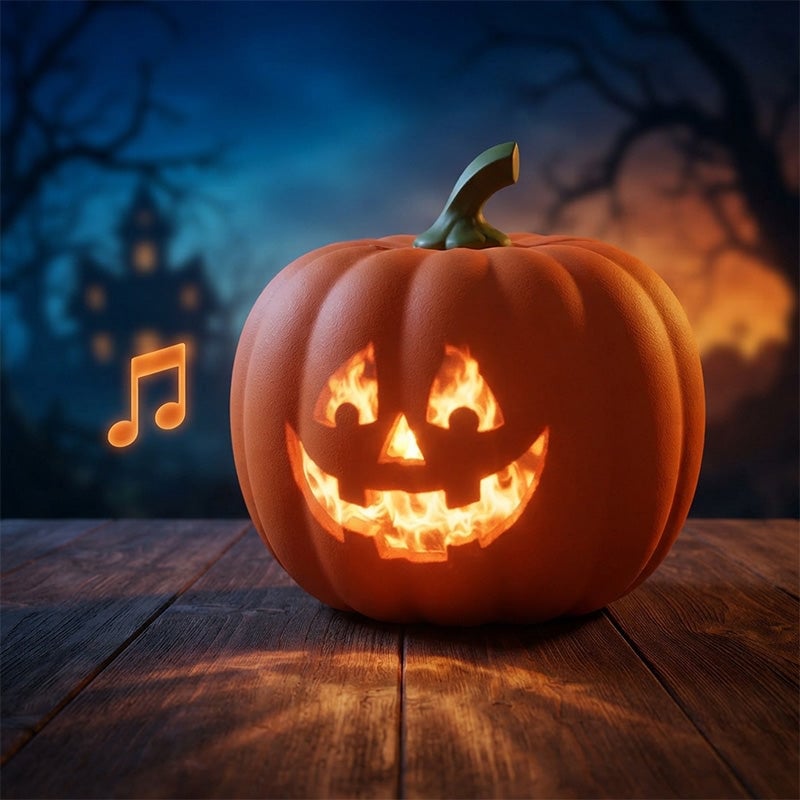 Talking Jack‑o'‑lantern Halloween Projector