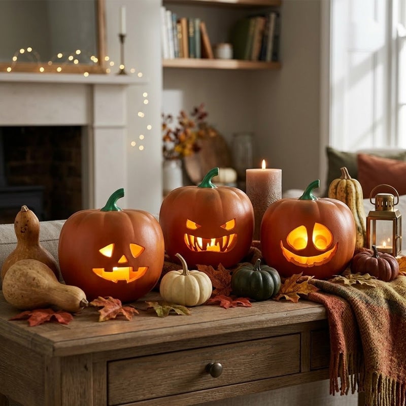 Talking Jack‑o'‑lantern Halloween Projector