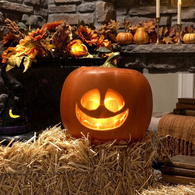 Talking Jack‑o'‑lantern Halloween Projector