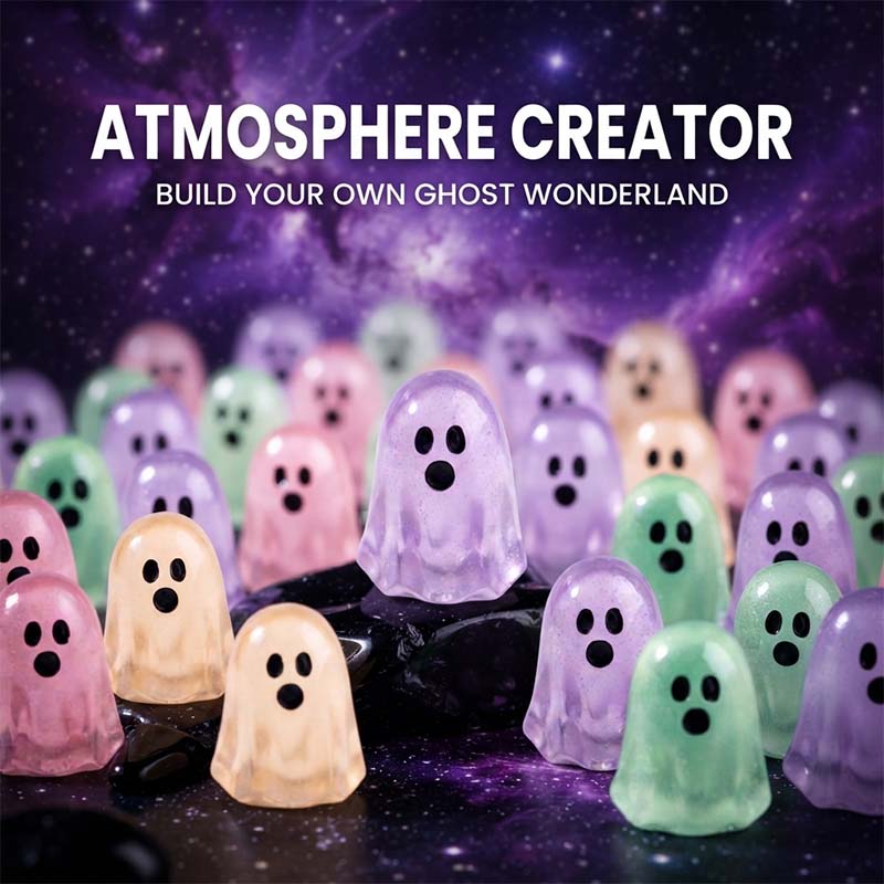 Glow-in-the-Dark Ghost Figurine