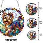Acrylic Jigsaw Puzzle Suncatcher - Yorkshire Terrier