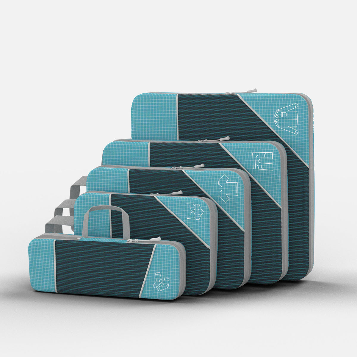 Compression Packing Cubes – Space-Saving Travel Organizers for Luggage