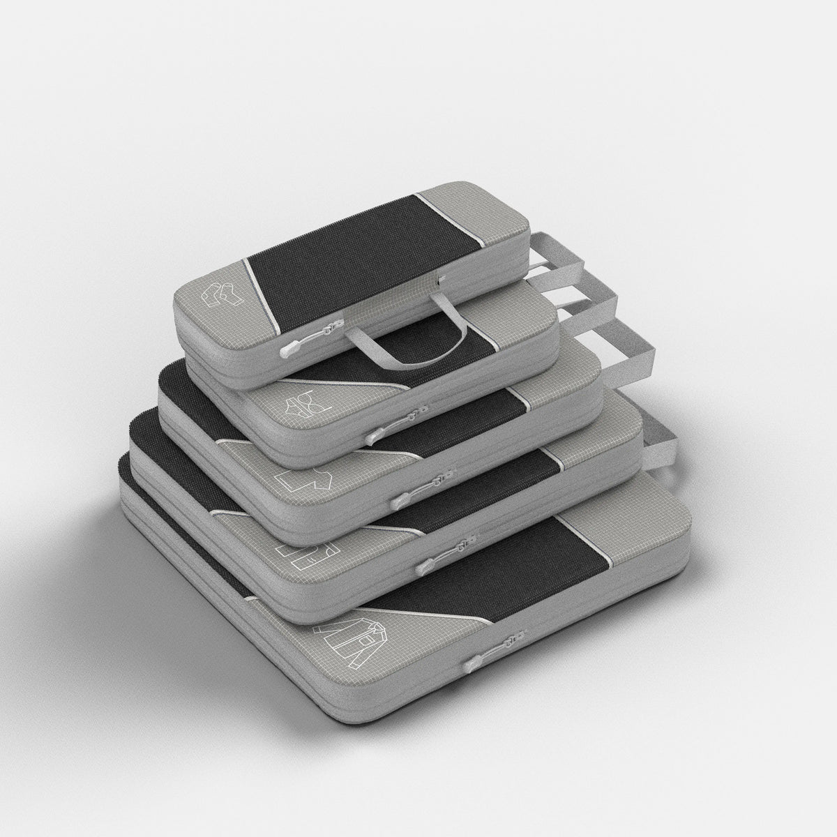 Compression Packing Cubes – Space-Saving Travel Organizers for Luggage