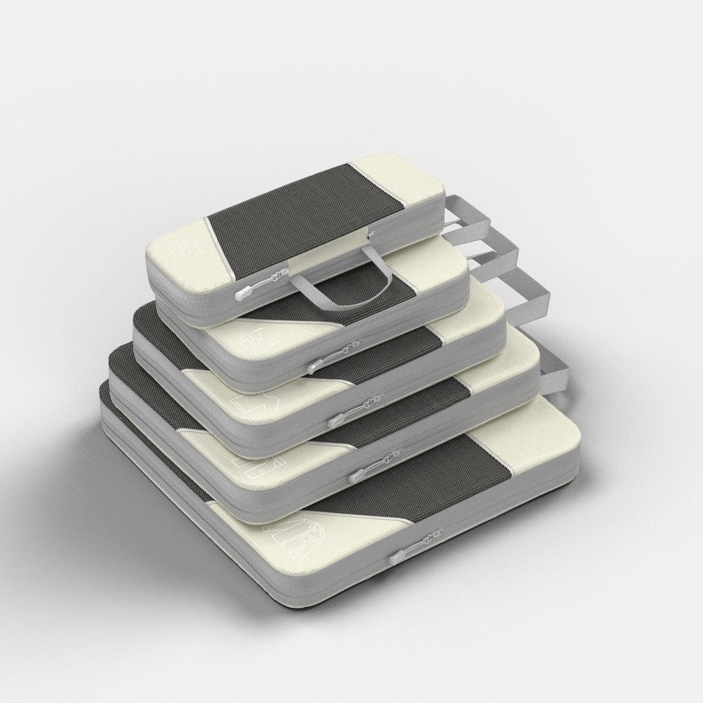 Compression Packing Cubes – Space-Saving Travel Organizers for Luggage