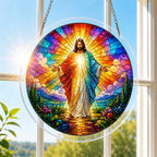 Acrylic Jigsaw Puzzle Suncatcher - Sacred Grace