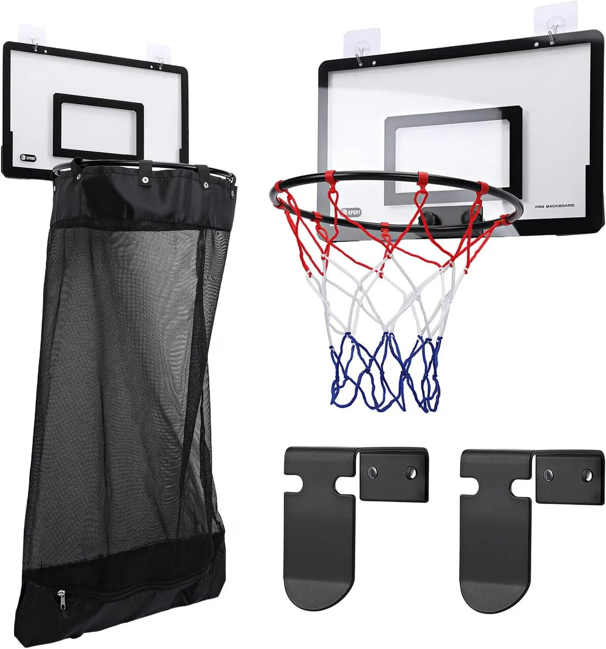 2-in-1 Basketball Hoop & Laundry Hamper