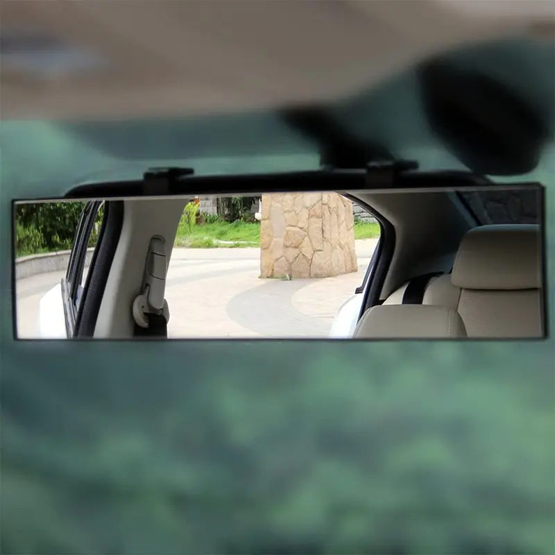 🚗 Extra Large Wide-Angle Clip-On Rearview Mirror