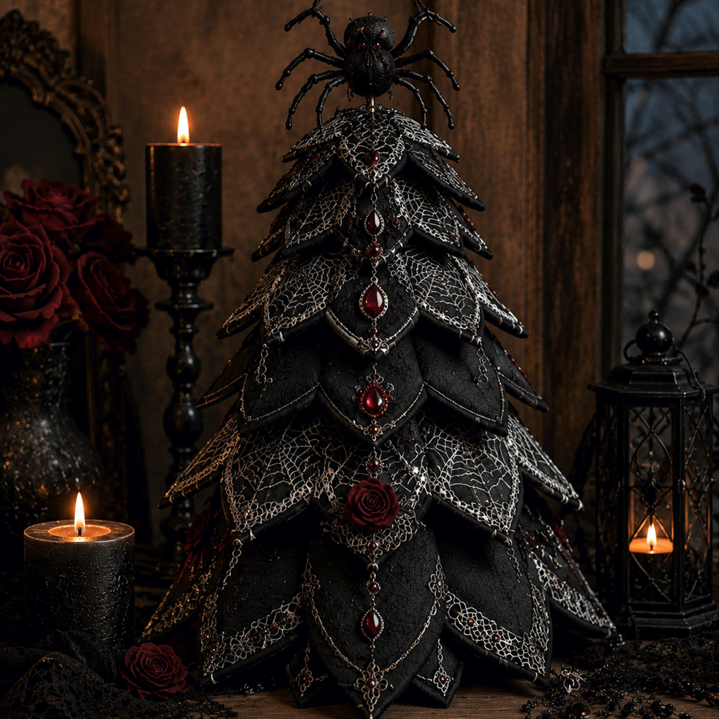 Special Offer - DIY Halloween Cat Quilted Fabric Tree Kit