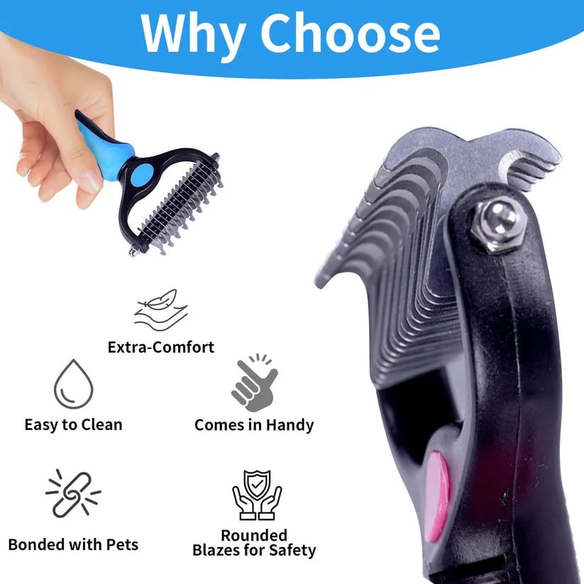 Dolovira 🐾Double-Sided Pet Grooming Brush