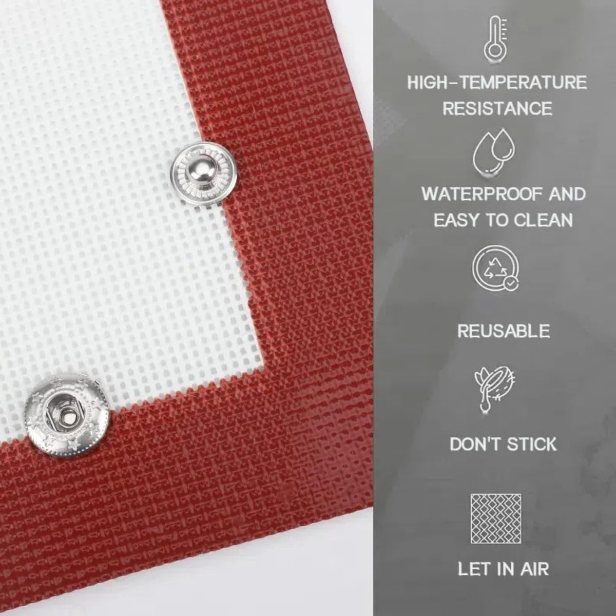 Foldable Silicone Baking Mat – Nonstick Reusable Oven Tray