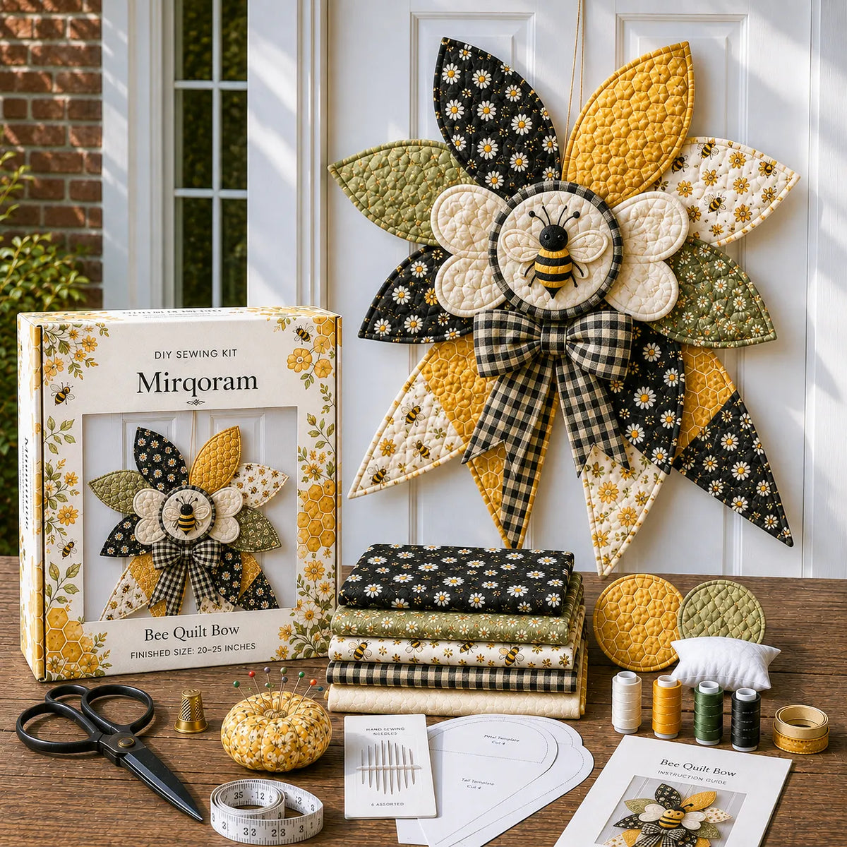 Dragon - Handmade Quilted Door Bow DIY Sewing Kit