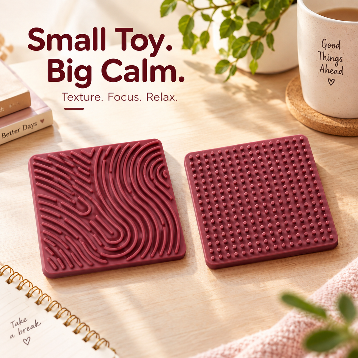 Silicone Sensory Fidget Board – Interactive Activity Toy for Focus, Relaxation & Stress Relief