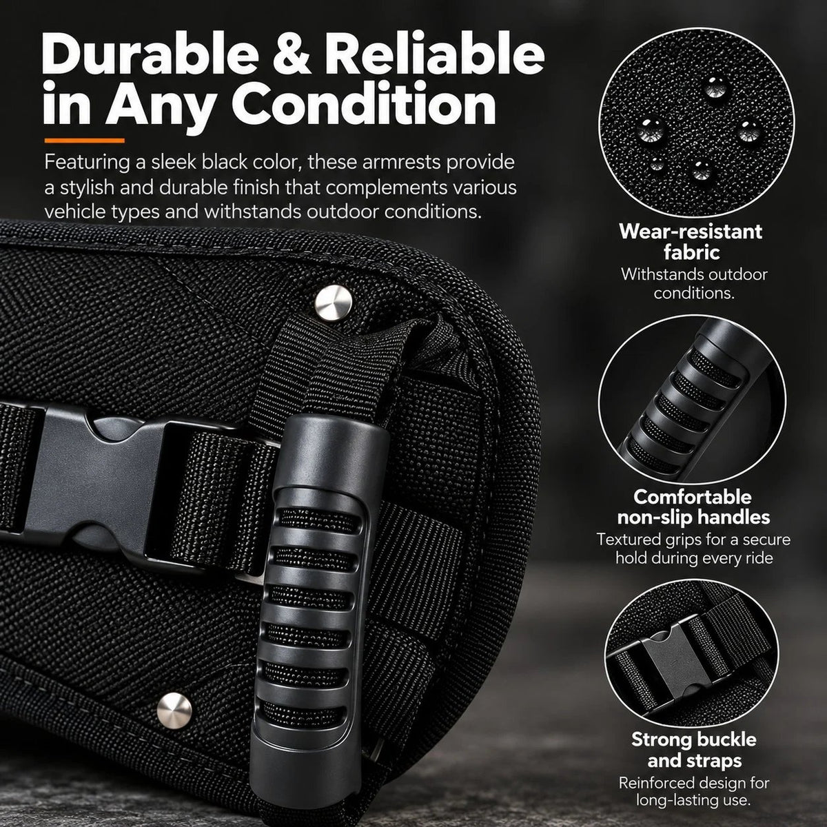 Motorcycle Passenger Safety Grip Belt