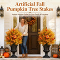 Just Arrived 🔥Artificial Autumn Halloween Pumpkin & Tree Stump Decoration🍂🎃