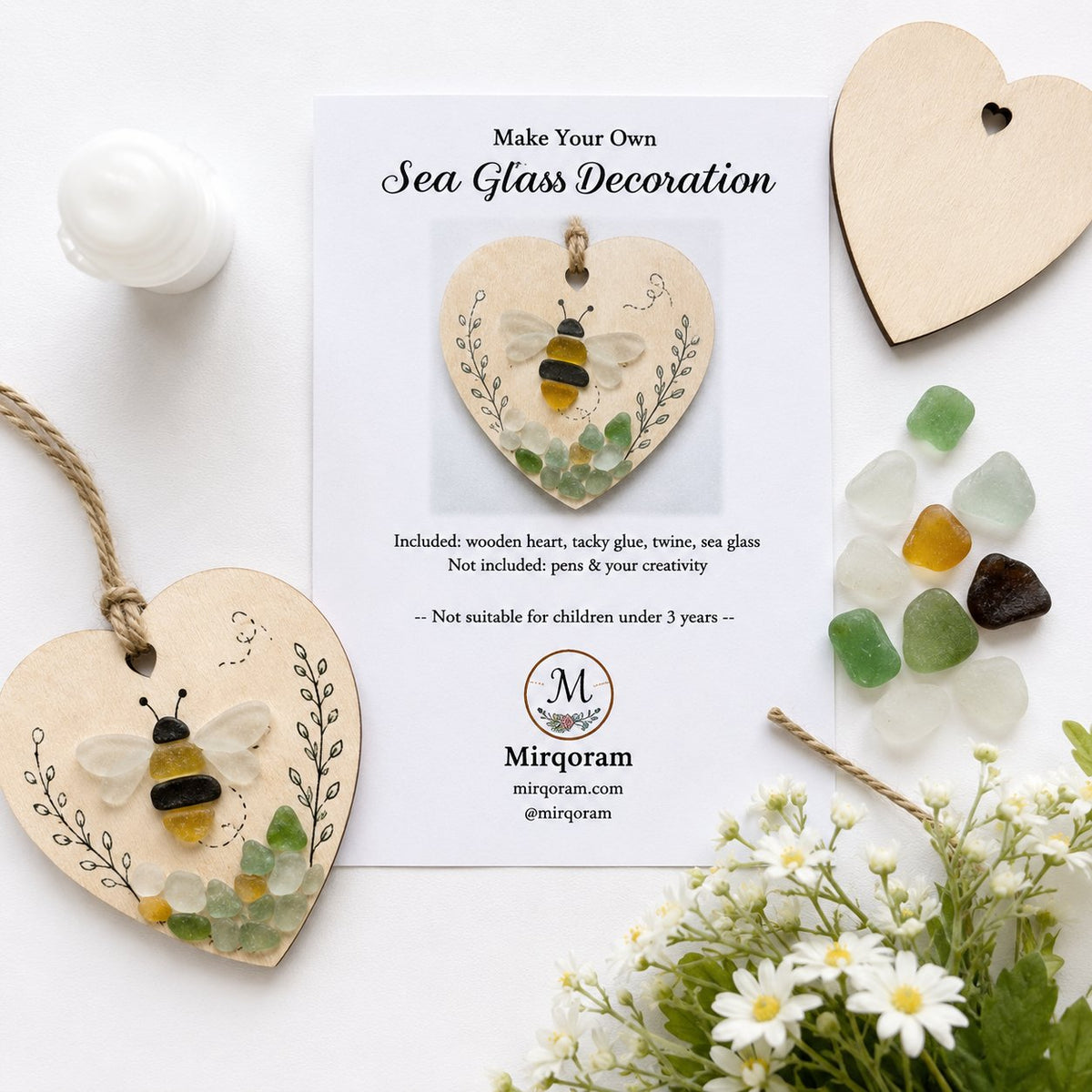 🌊 Sea Glass Diy Kit Ornament
