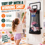 2-in-1 Basketball Hoop & Laundry Hamper