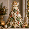 👼 Christmas Angel DIY Quilted Christmas Tree Kit