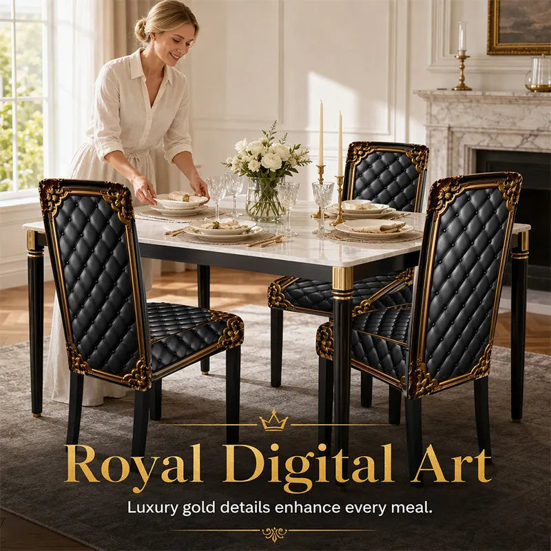 Dolovira Luxury Stretch Dining Chair Cover – Washable & Perfect Fit