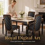 Dolovira Luxury Stretch Dining Chair Cover – Washable & Perfect Fit