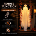 LED Light-Up Swinging Ghost Halloween Decor
