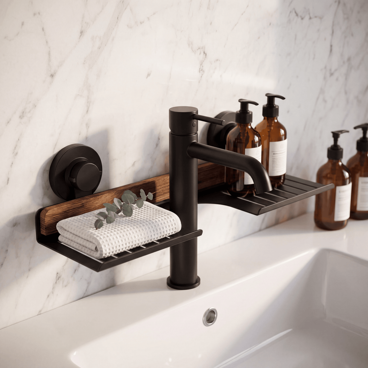 Modern Wall-Mounted Sink Organizer