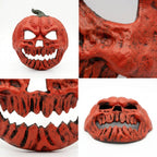 Evil Jack-O'-Lantern Pumpkin Skull Mask – Halloween Horror