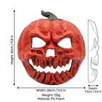 Evil Jack-O'-Lantern Pumpkin Skull Mask – Halloween Horror