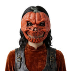 Evil Jack-O'-Lantern Pumpkin Skull Mask – Halloween Horror