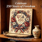 🎁Last Day 49% OFF-USA 250th Anniversary DIY Pearl Painting Kit ✨❤️‍🔥