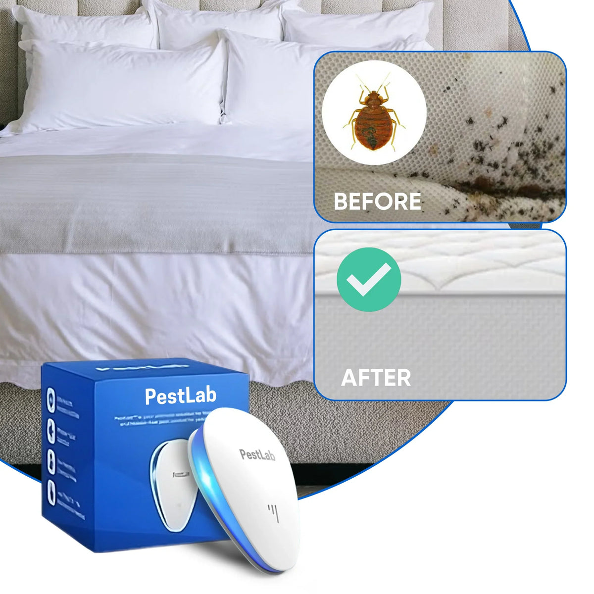 2026 Upgraded Ultrasonic Pest Repeller – Plug-In Pest Control for Home