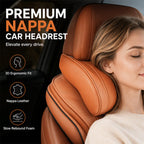 Dolovira Premium Memory Foam Car Neck Pillow – 3D Ergonomic Support for Long Drives