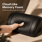 Dolovira Premium Memory Foam Car Neck Pillow – 3D Ergonomic Support for Long Drives