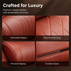 Dolovira Premium Memory Foam Car Neck Pillow – 3D Ergonomic Support for Long Drives