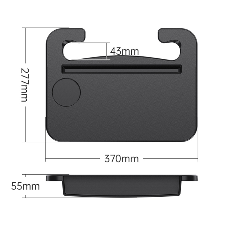 Dolovira 2-in-1 Car Steering Wheel Tray & Seat Gap Filler