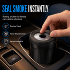 Car Ashtray with Lid – Keep Ash & Debris Contained
