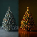 DIY Beaded Christmas Tree Ornament Craft Kit
